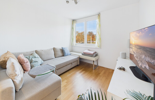 Helle 2-Zimmer-Wohnung