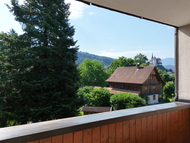 Rankweil …ruhig, mitten im Dorf, gemütlich und ein wunderschöner Ausblick…