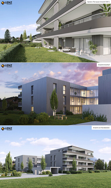 Neubau: Moderne 2-Zimmer Wohnung mit exklusiver Einrichtung in Feldkirch