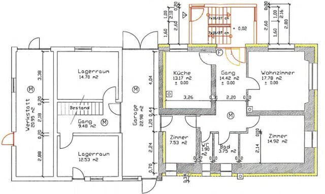 Götzis: Saniertes Mehrfamilienhaus mit drei modernen Apartments, großer Werkstatt und Garage in schöner Wohngegend