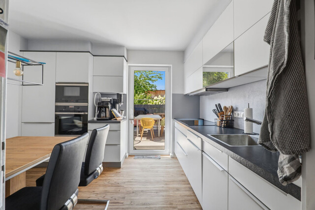 Charmante 3,5-Zimmer Gartenwohnung mit 2 Terrassen und Grünblick