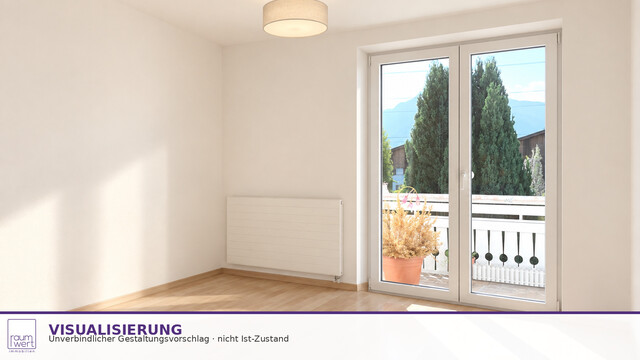 Wunderschöne Aussicht, sonniger Garten und die Berge direkt vor der Haustür
