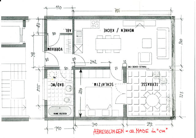 Südseitige 48 m² Terrassenwohnung mit Lift und perfekter Infrastruktur