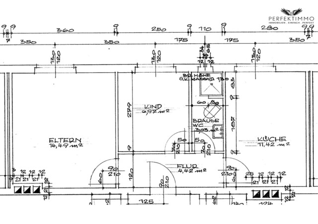 Sofort beziehbare 2-Zimmer-Wohnung in zentraler Lage von Kennelbach