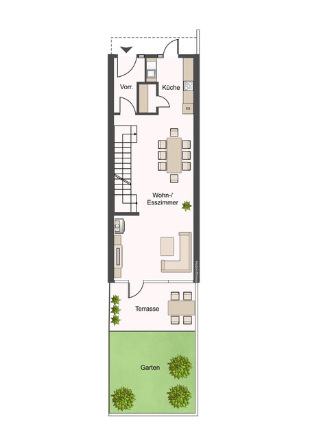 Renovierte 5-Zimmer-Gartenwohnung in Alberschwende