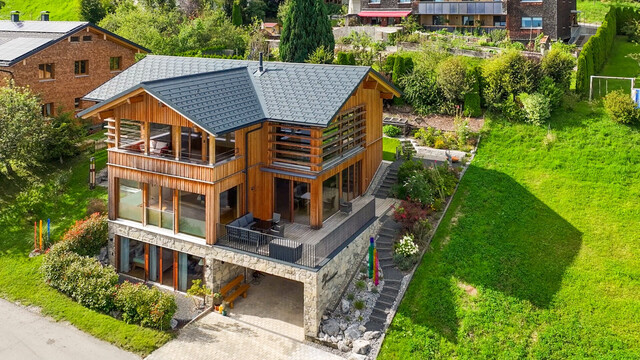 Sulzberg: Exklusives Chalet im modernen Alpenloftstil mit Panoramablick