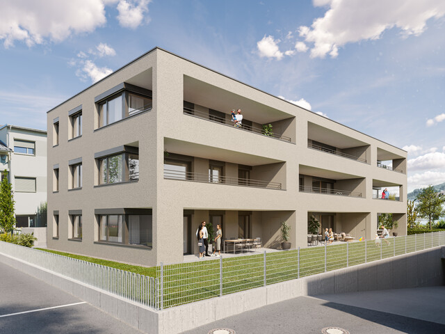 3-Zimmer-Gartenwohnung in Dornbirn - Top 3