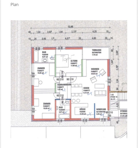 Moderne 4,5 Zimmer Wohnung mit Balkon in Dornbirn