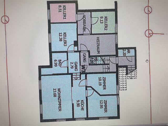 3- Zimmerwohnung im Zentrum Sulz