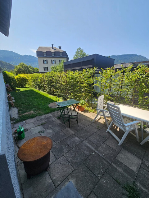 Zur Vermietung gelangt eine gemütliche 2-Zimmerwohnung im Altbau mit Gartennutzung in Bezau