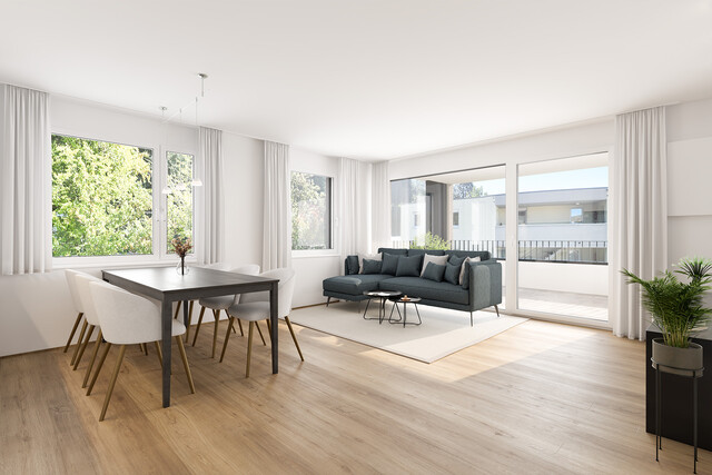 3-Zimmer-Terrassenwohnung