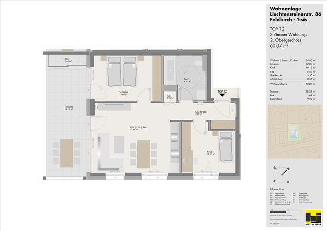 3-Zimmer-Terrassenwohnung