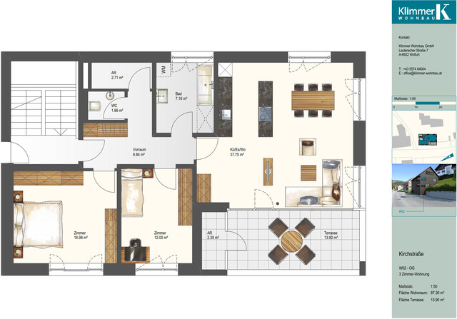 3-Zimmer-Terrassenwohnung W02 / MIETE