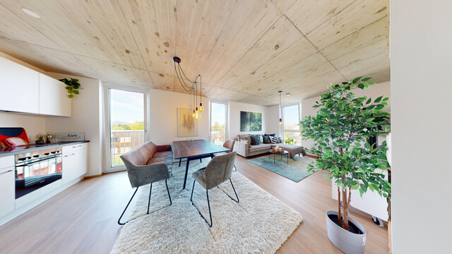 3-Zimmer-Wohnung (Neubau) in Hard – Platz für alles, was noch kommt. 💜