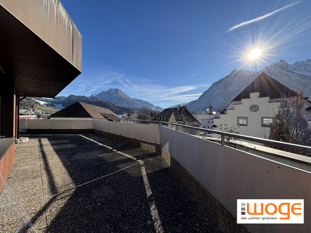 "ohne Provision" geräumige, helle 4,5 Zimmer Terrassenwohnung in Bludenz