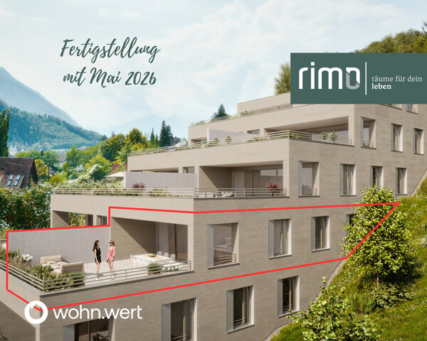 Wohnanlage "Hillside" - Traumhafte 3-Zimmerwohnung mit imposanter Terrasse - Top 15
