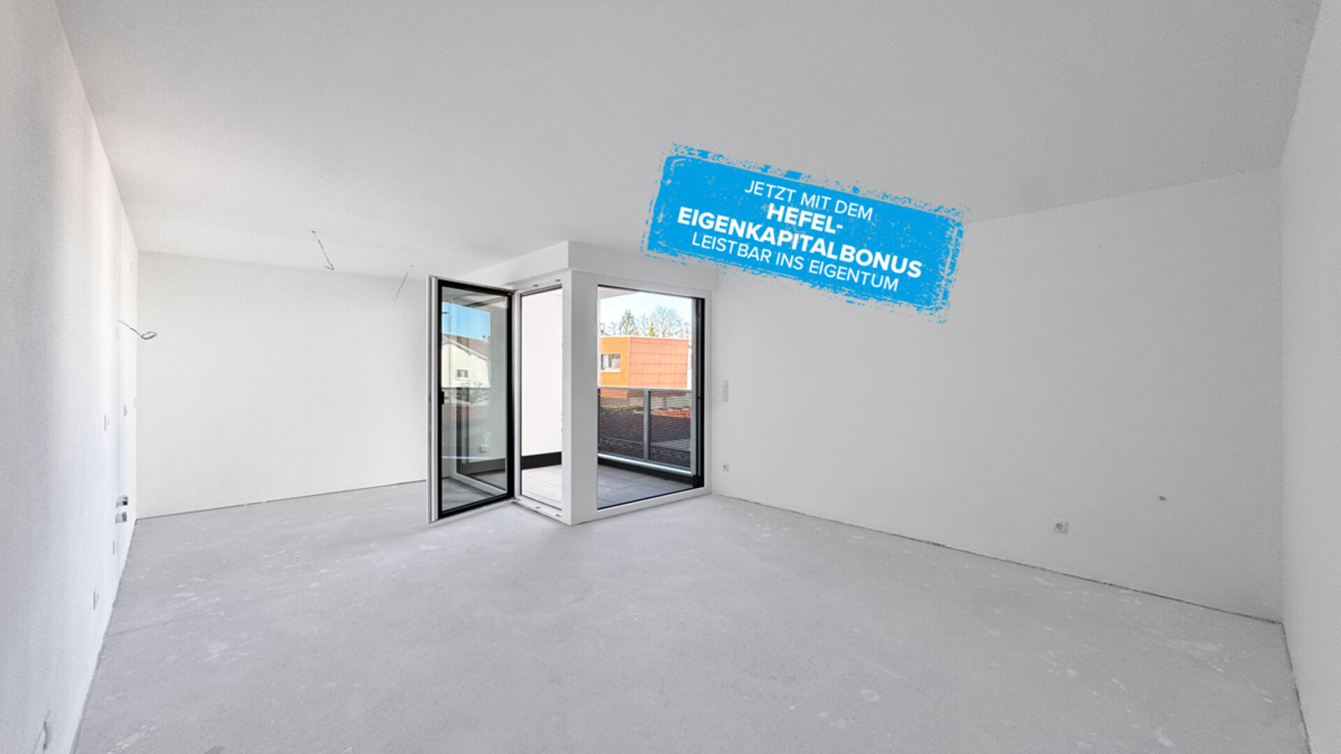 Jetzt mit Eigenkapital-Bonus leistbar ins Eigentum 1-Zimmer-Apartment mit optimalen Zuschnitt