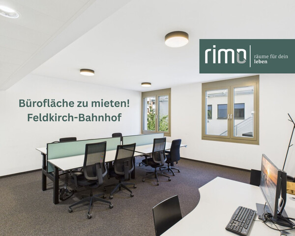 Top-Büros direkt am Bahnhof Feldkirch