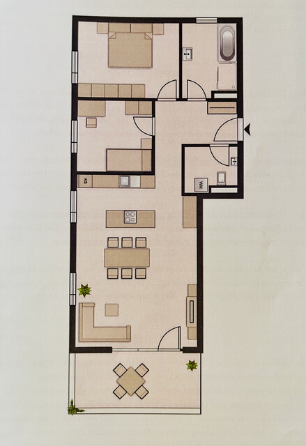Exklusive 3-Zimmer Dachgeschosswohnung mit sonnigem Balkon in Stadtnähe zu verkaufen!