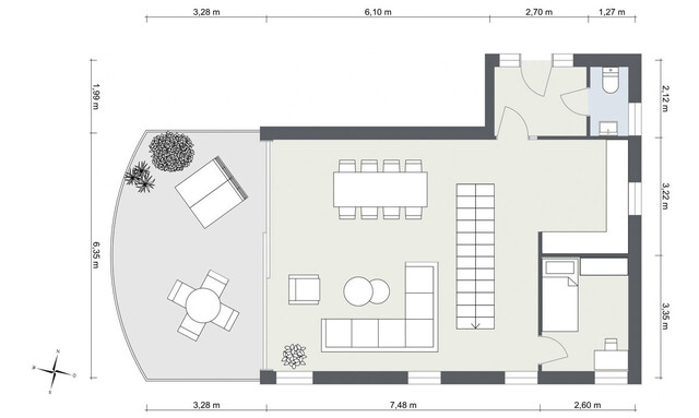 Helle,großzügige Maisonette Wohnung