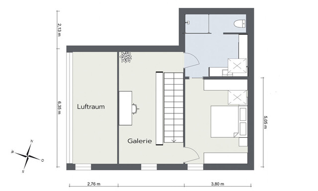 Helle,großzügige Maisonette Wohnung