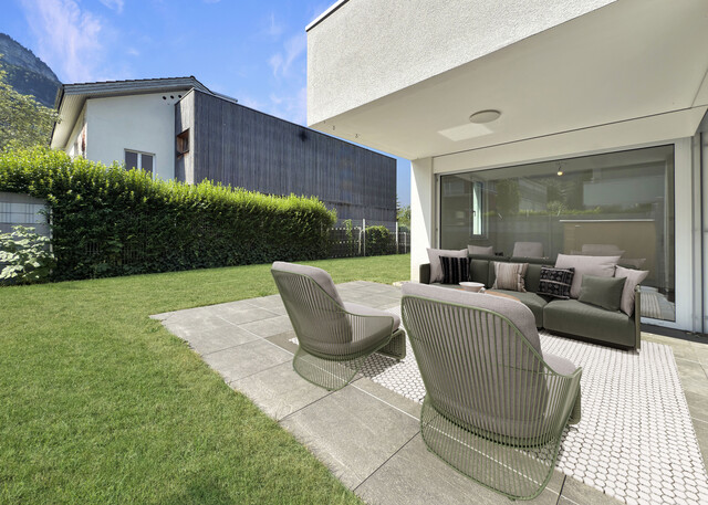 VERKAUFT - Neuwertige 3-Zimmer-Gartenwohnung in Zentrumsnähe