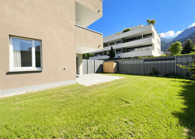 VERKAUFT - Neuwertige 3-Zimmer-Gartenwohnung in Zentrumsnähe
