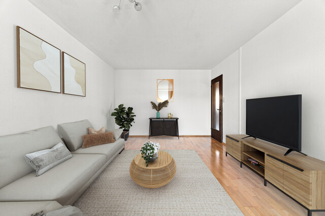 3-Zimmer-Wohnung mit zwei Balkonen in attraktiver Lage von Hard