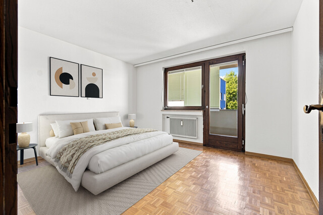 3-Zimmer-Wohnung mit zwei Balkonen in attraktiver Lage von Hard