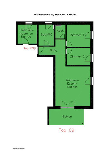 Ihr neues Zuhause in Höchst – Moderne 3-Zimmerwohnung mit Balkon im 2. Obergeschoss zu vermieten!