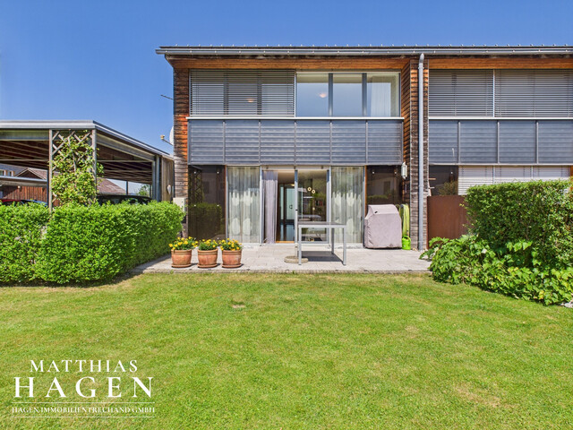 Familienfreundliches Eckreihenhaus mit großem Garten in idyllischer Lage in Lingenau