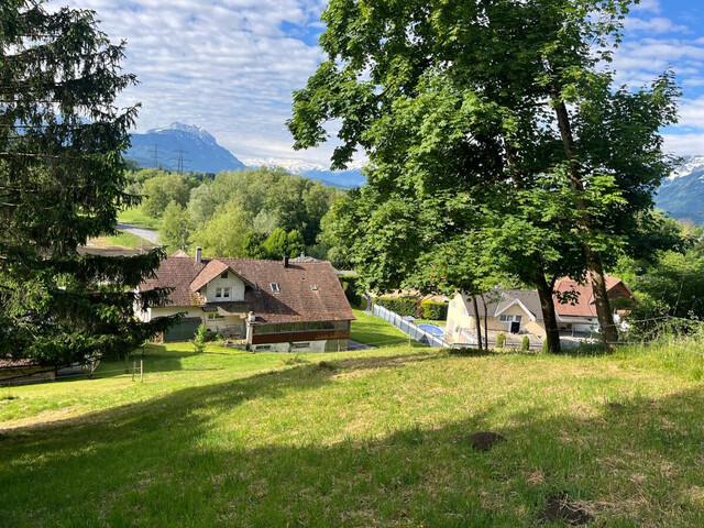 Grundstück in Hanglage am Naturparadies Koblacher Ried