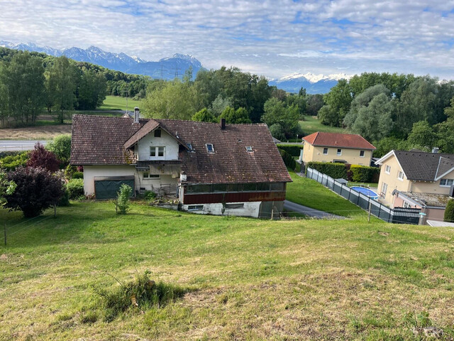 Grundstück in Hanglage am Naturparadies Koblacher Ried