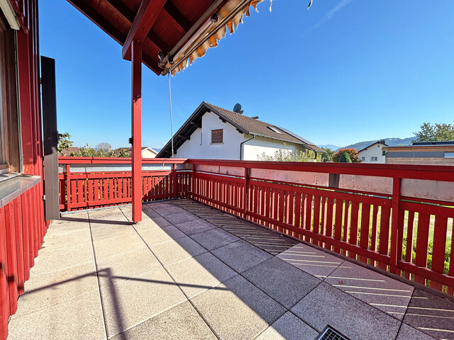 Wohnen auf zwei Ebene - großzügige Wohnung mit Balkon & Garten
