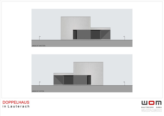 Moderne Doppelhaushälften in attraktiver Wohnlage von Lauterach