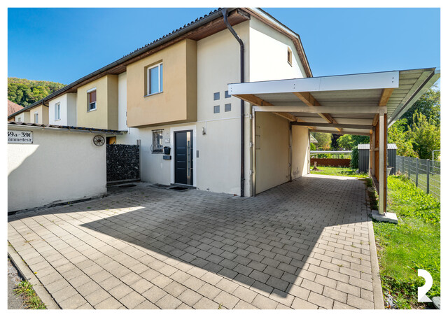 ***PROVISIONSFREI ***/ REIHENHAUS MIT GARTEN UND GROSSZÜGIGEM CARPORT 