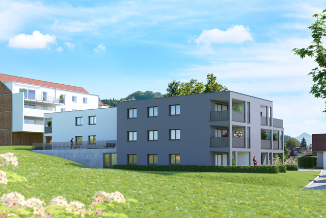 2-Zi-Wohnung mit Terrasse