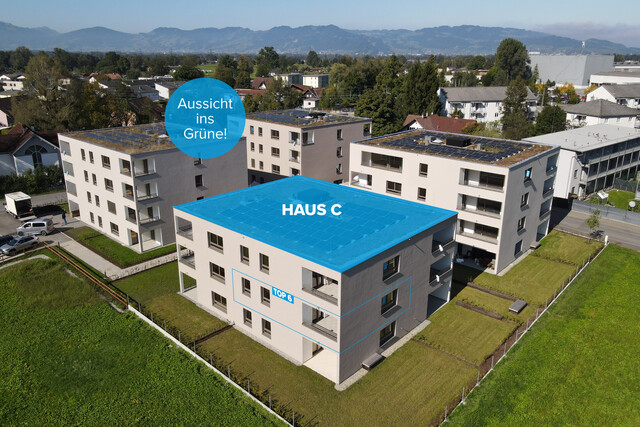 Jetzt noch hohe WBF nutzen: 4-Zi-Wohnung mit herrlicher Aussicht ins Grüne