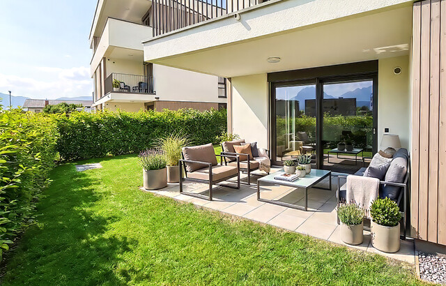 132 m² Garten | idealer 3-Zimmer Grundriss (Top B01)