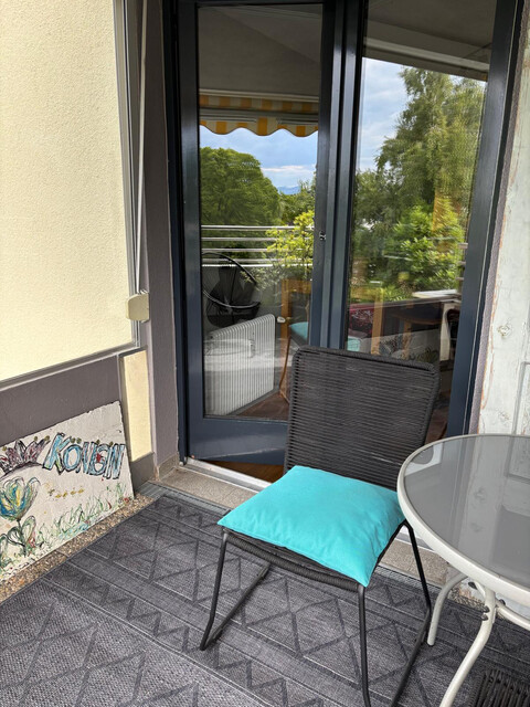 Sonnige Stadtwohnung mit Seesicht und grosser Terrasse, ruhig und zentral