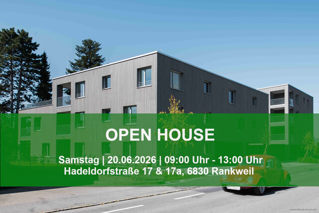 Förderfähige Neubauwohnung in Rankweil – Erstbezug ohne Provision | Haus B - TOP 5
