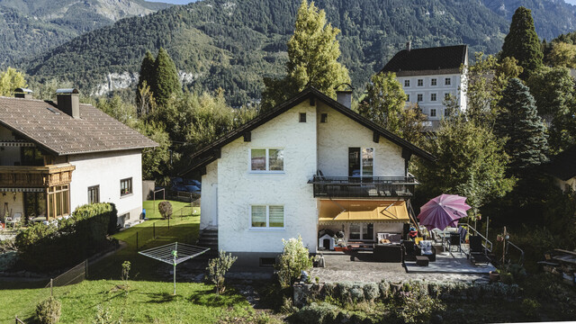 Einfamilienhaus mit großzügigem Garten und traumhaftem
Bergpanorama in Bludenz