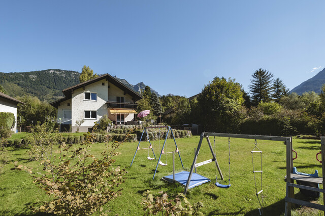 Einfamilienhaus mit großzügigem Garten und traumhaftem
Bergpanorama in Bludenz