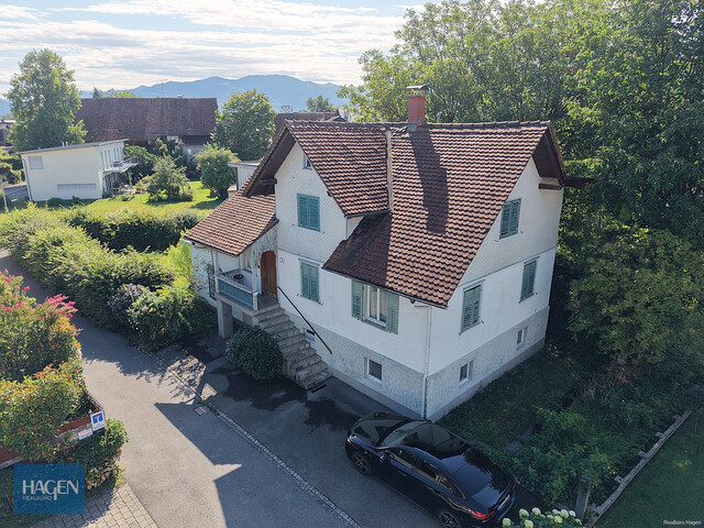 824 m² Grundstück mit Altbestand in Lustenau
