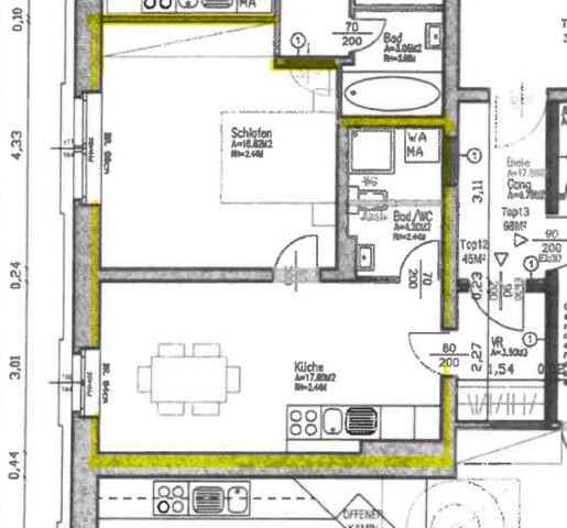 "ohne Provision" gemütliche 2 Zimmer Wohnung in zentraler Lage