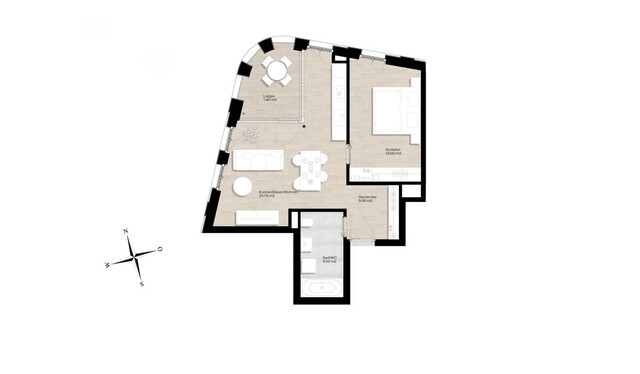 Attraktive 2-Zimmer-Neubauwohnung in Dornbirn