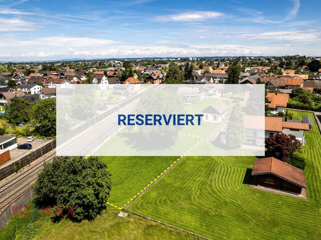 Baugrundstück mit 1.147 m² in Lauterach mit Blick ins Grüne