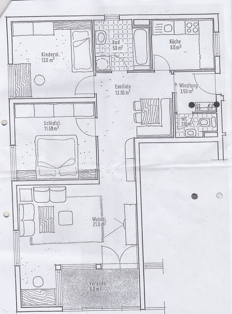 Geräumige 3,5 Wohnung mit Garage, Parkplatz, Keller und Fahrradabstellraum in Dornbirn Haselstauden