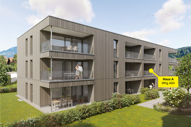 2-Zimmerwohnung mit Terrasse| A04