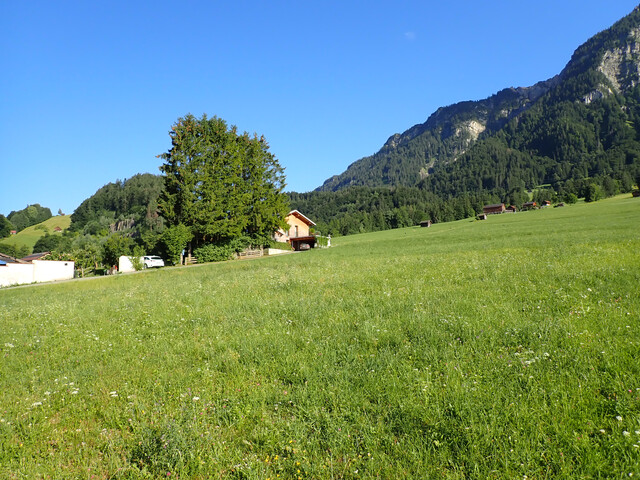 Bludenz-.Oberradin... Baugrundstück… Südhanglage, ideale Größe und verkehrsberuhigt…